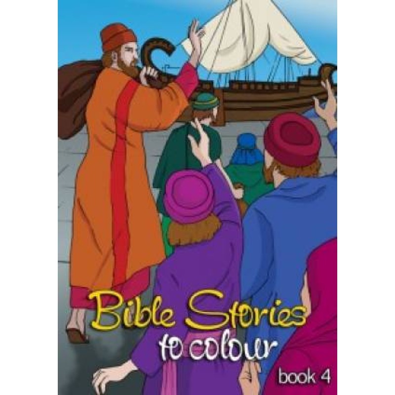 Bible Stories To Colour Book 4 PB - Autumn House