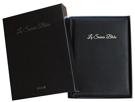 La Sainte Bible Segond 1910 B/L T/I Zip Black SB1026 - Alliance Biblique Universelle