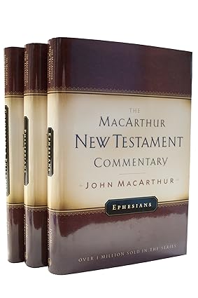 Pauline Epistles Set of 3 Eph Phil Col Philem (MacArthur NT Commentary) HB - John MacArthur