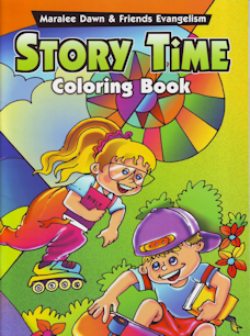 Story Time Colouring Book (with music CD) PB - Maralee Dawn & Friends Evangelism