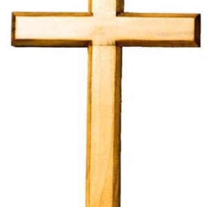 Wooden Cross C30N - Shalom
